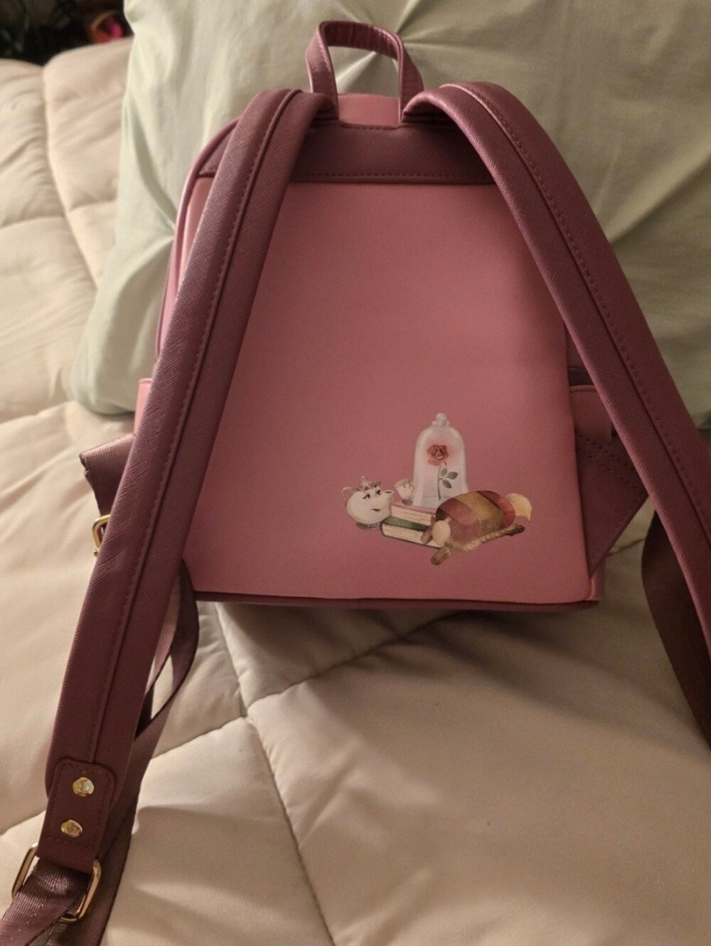 Beauty And The Beast Backpack RARE - Picture 7 of 7
